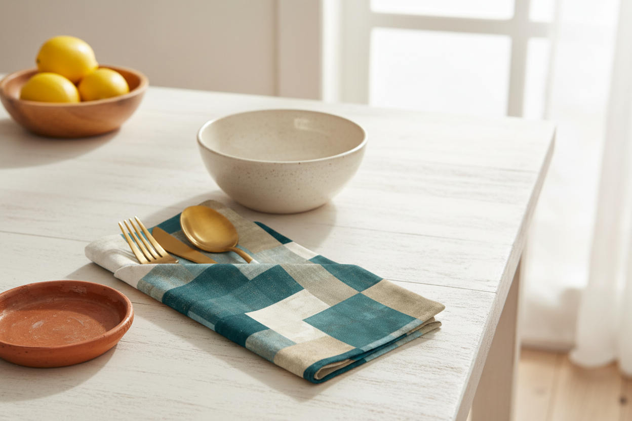 Mediterranean Napkin — Eye Level