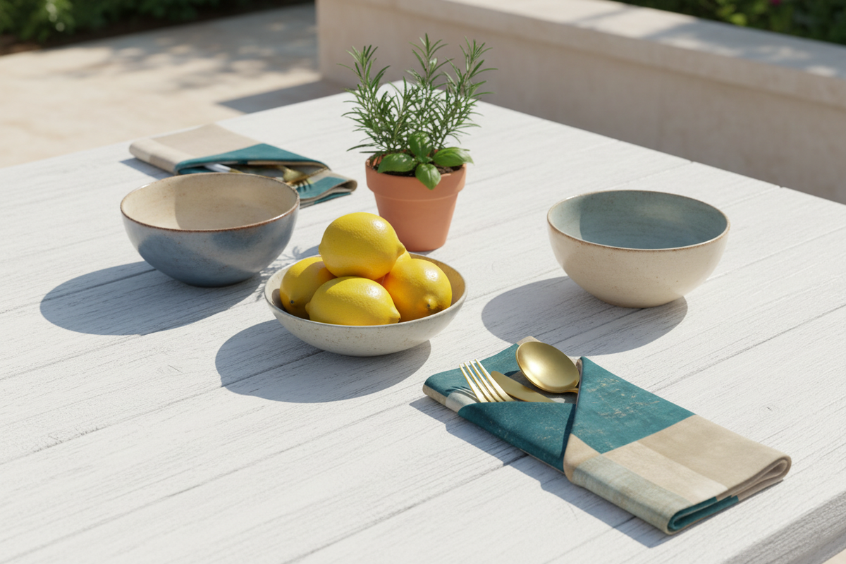 Mediterranean Napkin — Table Corner