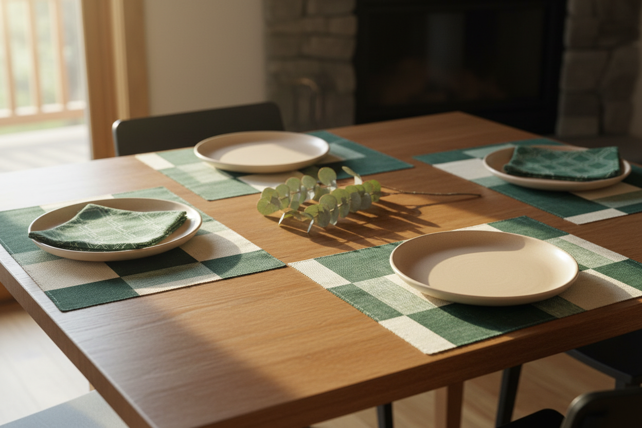 Pinewood Placemat — Table Corner
