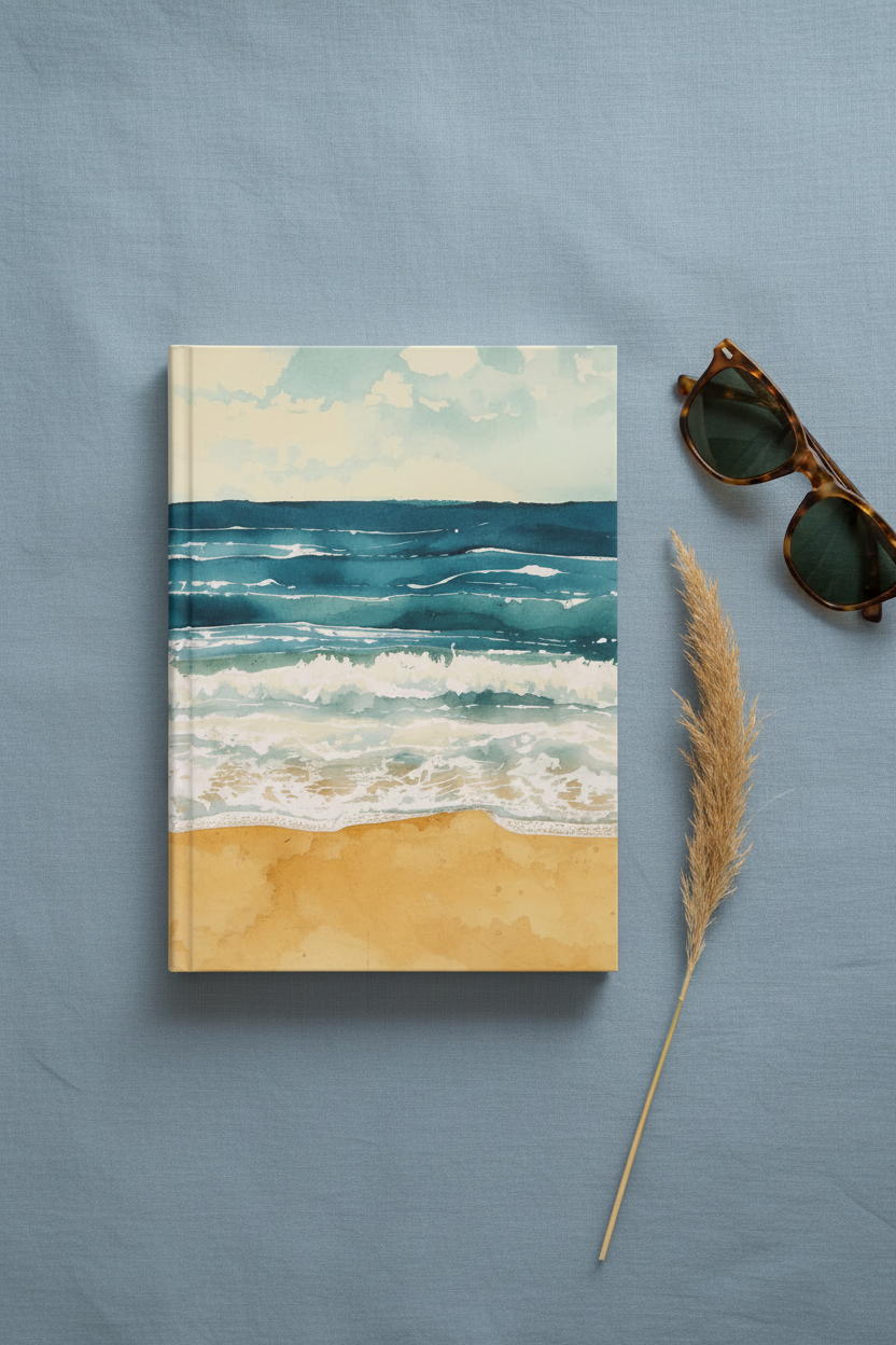 Seaside Beach — Blue Linen Refined
