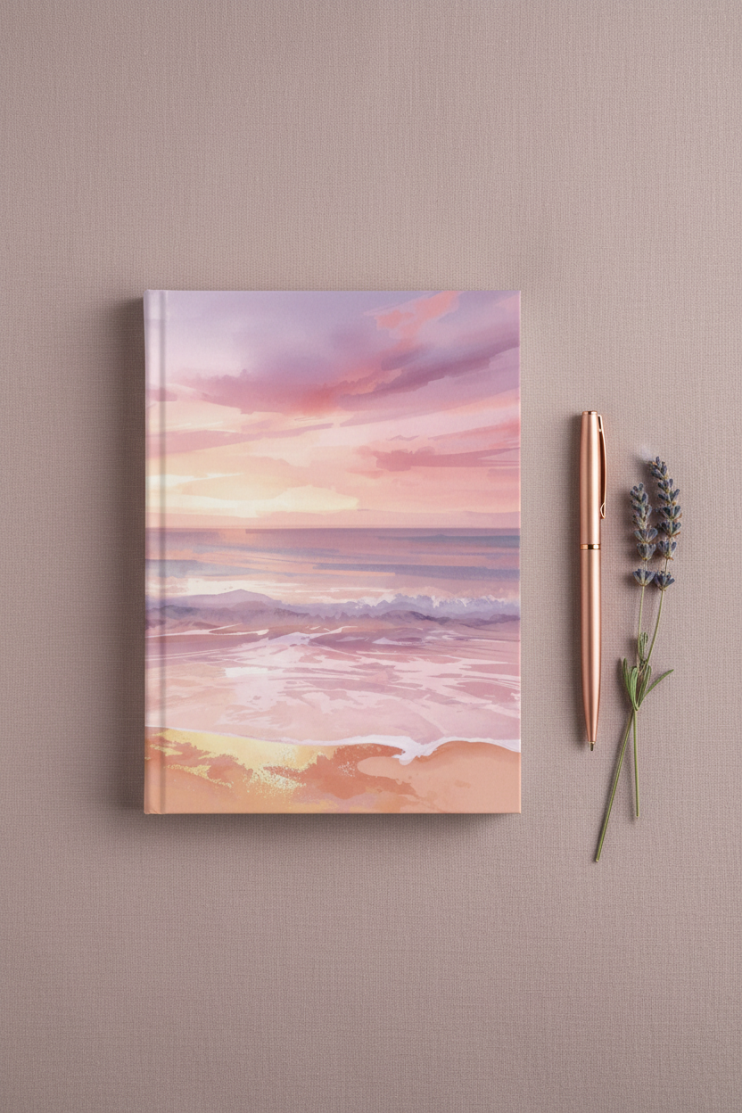Sunrise Pastels — Mauve Linen